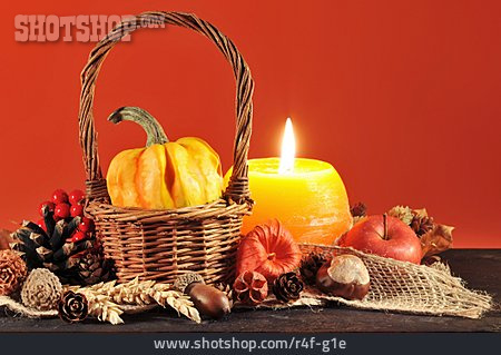 
                Erntedankfest, Herbstdekoration                   