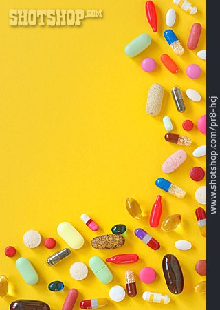 
                Medikament, Tablette, Pille, Nahrungsergänzung                   