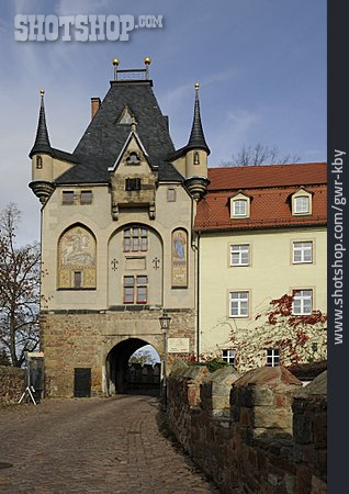 
                Meißen, Albrechtsburg, Burgtor                   