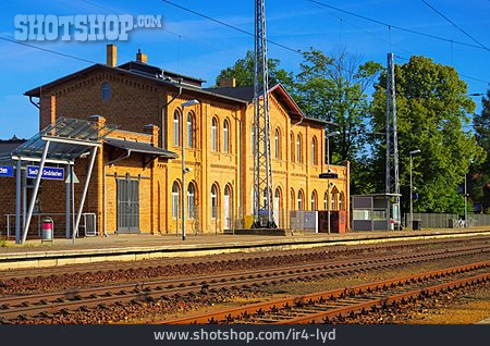 
                Bahnhof, Bahnhofsgebäude, Großräschen                   