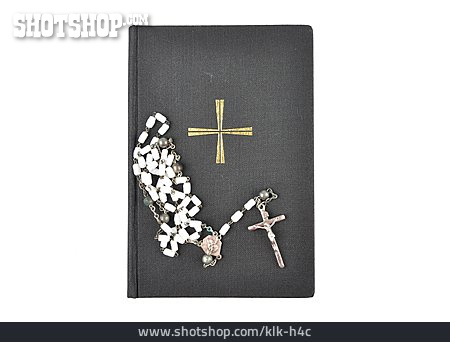 
                Religion, Christentum, Rosenkranz, Gebetsbuch                   