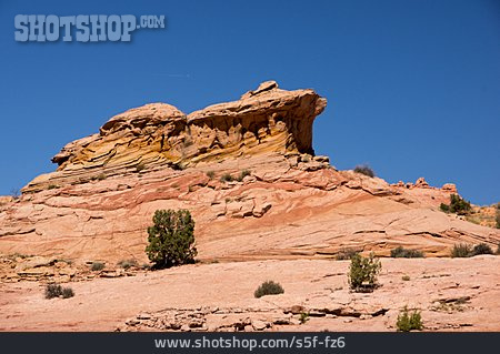 
                Felsen, Steinwüste, Utah                   