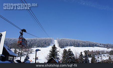 
                Wintersport, Seilbahn, Fichtelberg                   