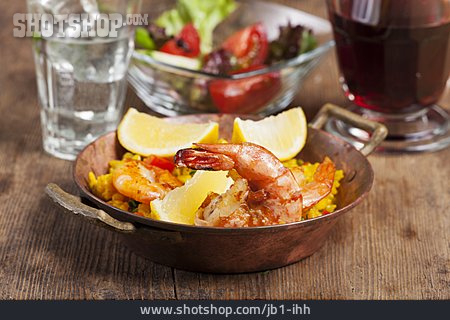 
                Meeresfrüchte, Paella, Mediterrane Küche                   