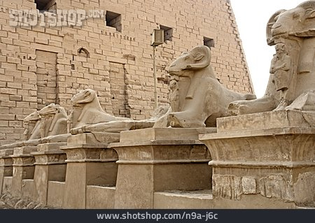 
                ägypten, Tempel Von Karnak, Amun-re                   