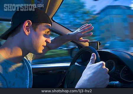 
                Gegenlicht, Gefahr & Risiko, Autofahrer, Blenden                   