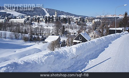
                Winterlandschaft, Erzgebirge, Oberwiesenthal                   