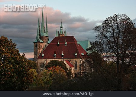 
                Erfurt, Erfurter Dom, Severikirche                   