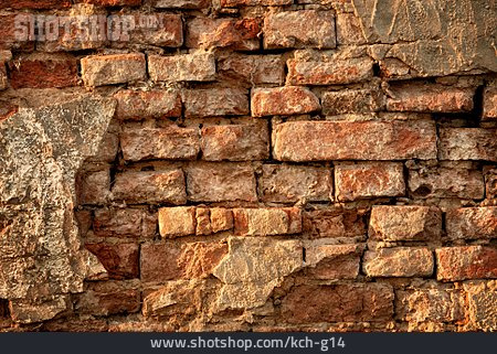 
                Mauerwerk, Ziegelmauer                   
