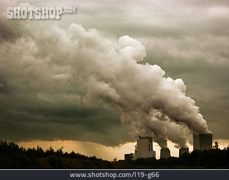 
                Kraftwerk, Luftverschmutzung, Klimawandel, Co2                   