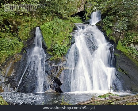 
                Wasserfall, Schwarzwald, Triberger Wasserfälle                   