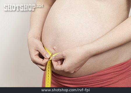 
                Schwangerschaft, Babybauch, Bauchumfang                   