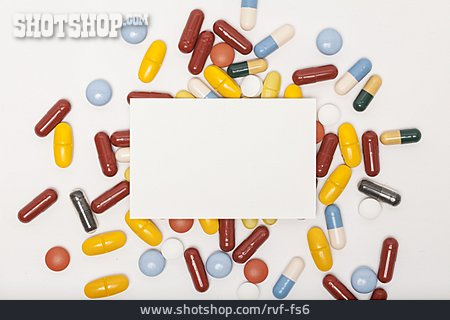 
                Textfreiraum, Medizin, Tablette, Pillen                   
