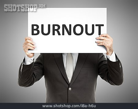 
                überarbeitet, Stress & Belastung, Burnout                   