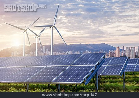 
                Windenergie, ökostrom, Erneuerbare Energien, Solaranlage                   