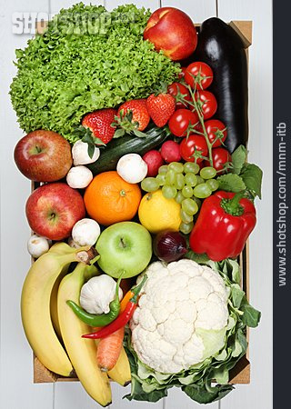 
                Gesunde Ernährung, Obst, Gemüse, Gewürze & Zutaten                   