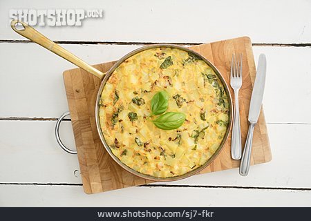 
                Vegetarisch, Italienische Küche, Pfannengericht, Omelett, Frittata                   