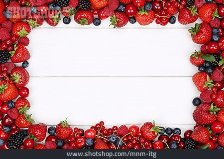 
                Copy Space, Frame, Berry Fruit                   