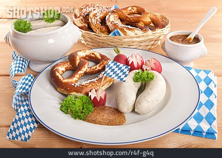 
                Bayerisch, Bayerische Küche, Weißwurst                   
