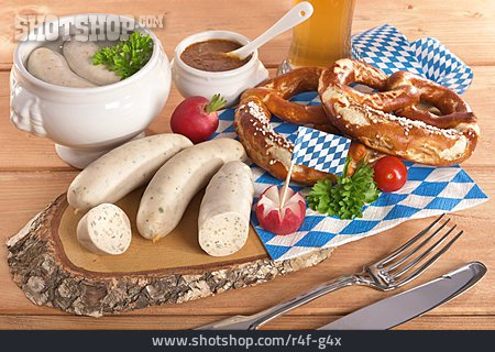
                Breakfast, Bavarian, Weisswurst                   
