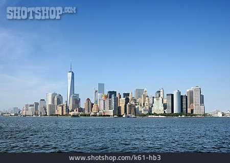 
                Skyline, New York, Manhattan, Hudson River                   