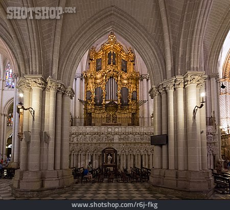 
                Kirchenschiff, Kathedrale Von Toledo                   