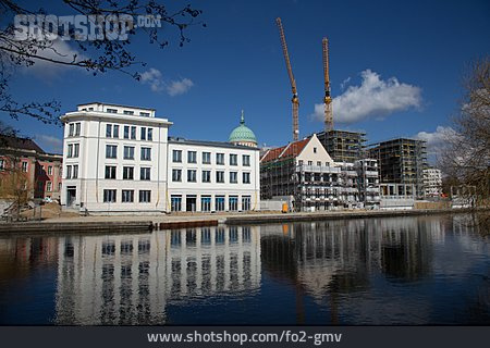 
                Potsdam, Baustelle, Alte Fahrt, Humboldt-quartier                   
