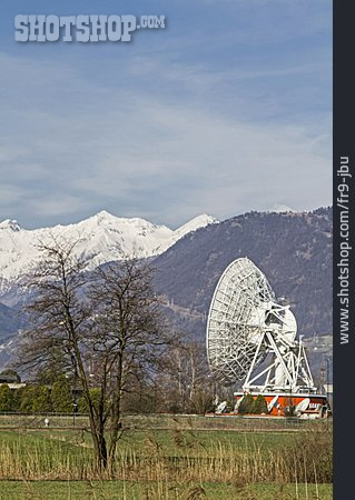 
                Radioteleskop, Bodenstation, Pian Di Spagna                   