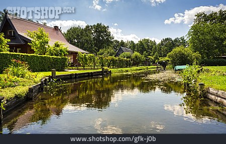 
                Kanal, Spreewald, Einfamilienhaus                   