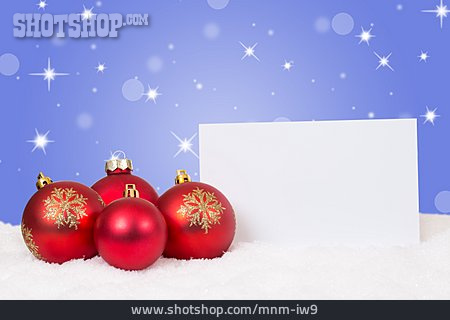 
                Textfreiraum, Weihnachtlich, Weihnachtskarte                   