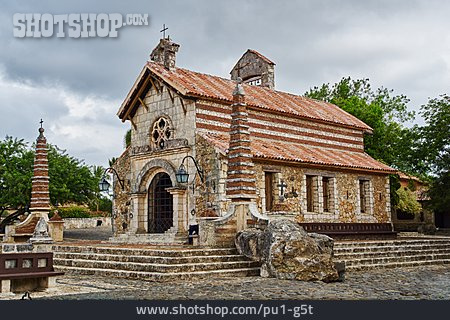 
                Kirche, Dominikanische Republik, Altos De Chavón                   