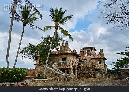 
                Historisches Bauwerk, Dominikanische Republik, Altos De Chavón                   