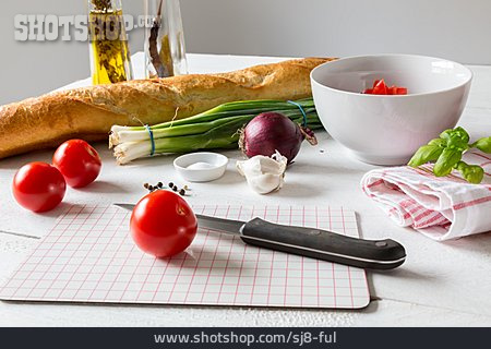 
                Salat, Zutaten, Italienische Küche                   