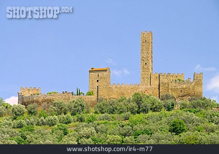 
                Toskana, Festung, Castello Di Montecchio Vesponi                   