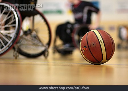 
                Basketball, Behindertensport, Rollstuhlbasketball                   