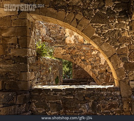 
                Tor, Ruine, Spinalonga                   