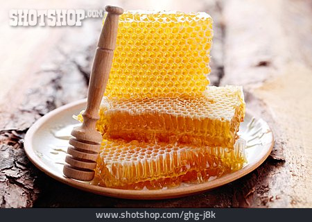 
                Honig, Honigwabe, Bienenwabe, Bienenhonig                   