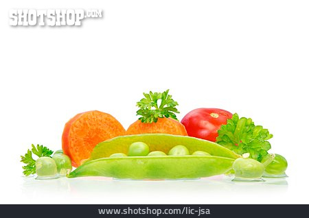 
                Gemüse, Karotte, Tomaten, Erbse                   