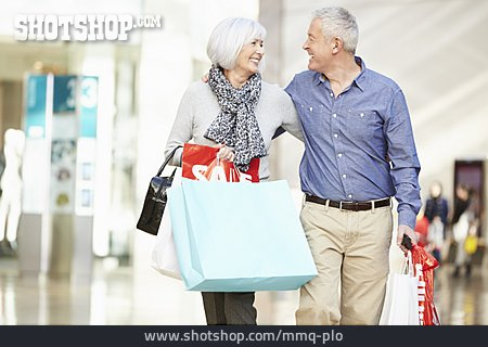 
                Senior, Paar, Einkauf & Shopping, Shoppen                   