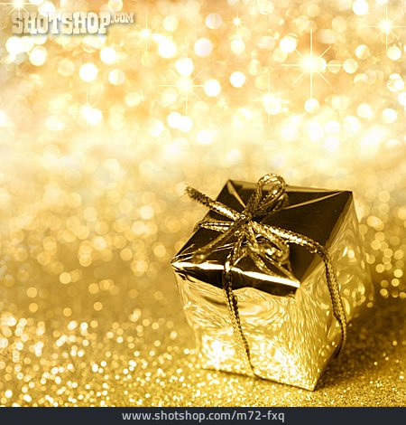 
                Golden, Festlich, Weihnachtsgeschenk                   