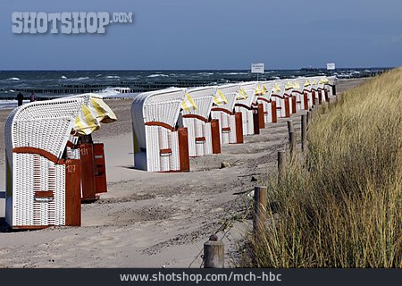 
                Strandkorb, Ostsee                   