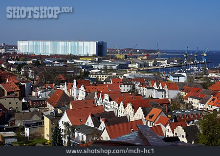 
                Stadtansicht, Wismar, Seehafen                   