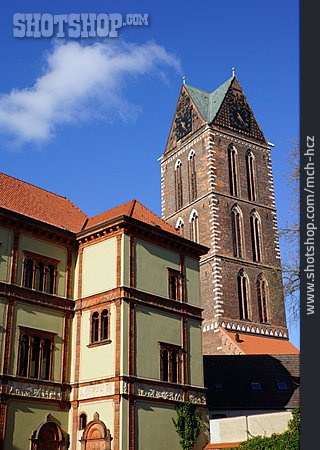 
                Wismar, Denkmalschutz, Marienkirche                   