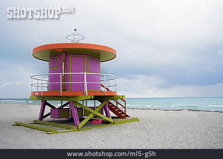 
                Lookout Tower, Water Rescue, Miami Beach                   
