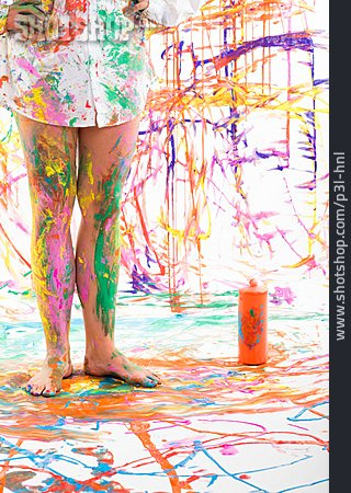 
                Farbe, Chaos, Malen, Kreativ                   