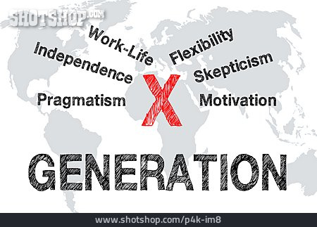 
                Soziologie, Sozialwissenschaft, Generation X                   