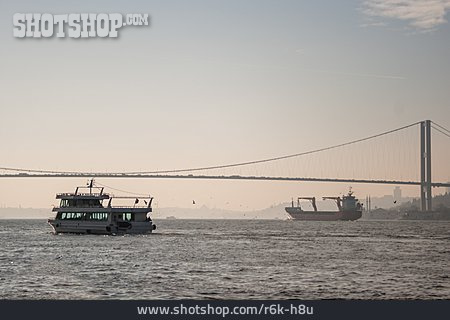 
                Brücke, Fähre, Bosporus                   