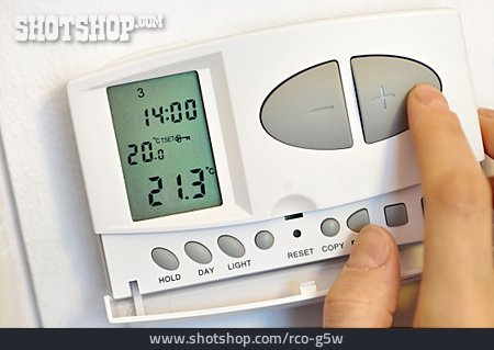 
                Thermostat, Zimmertemperatur                   