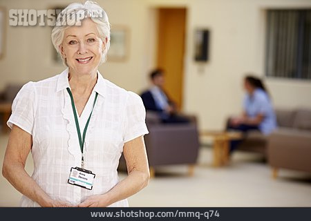 
                Krankenschwester, Empfangsbereich                   