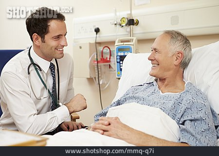 
                Arzt, Patient, Visite, Patientengespräch                   